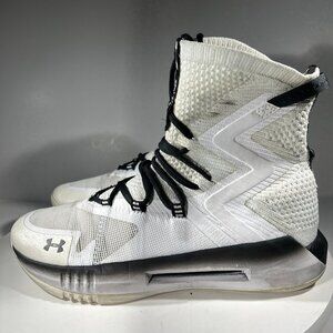 Under Armour Highlight Ace Volleyball Shoes Womens Size 9.5 White Sneakers High